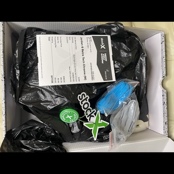 Air Jordan 6 Retro Tech Chrome size 10.5 - Picture 8 of 9